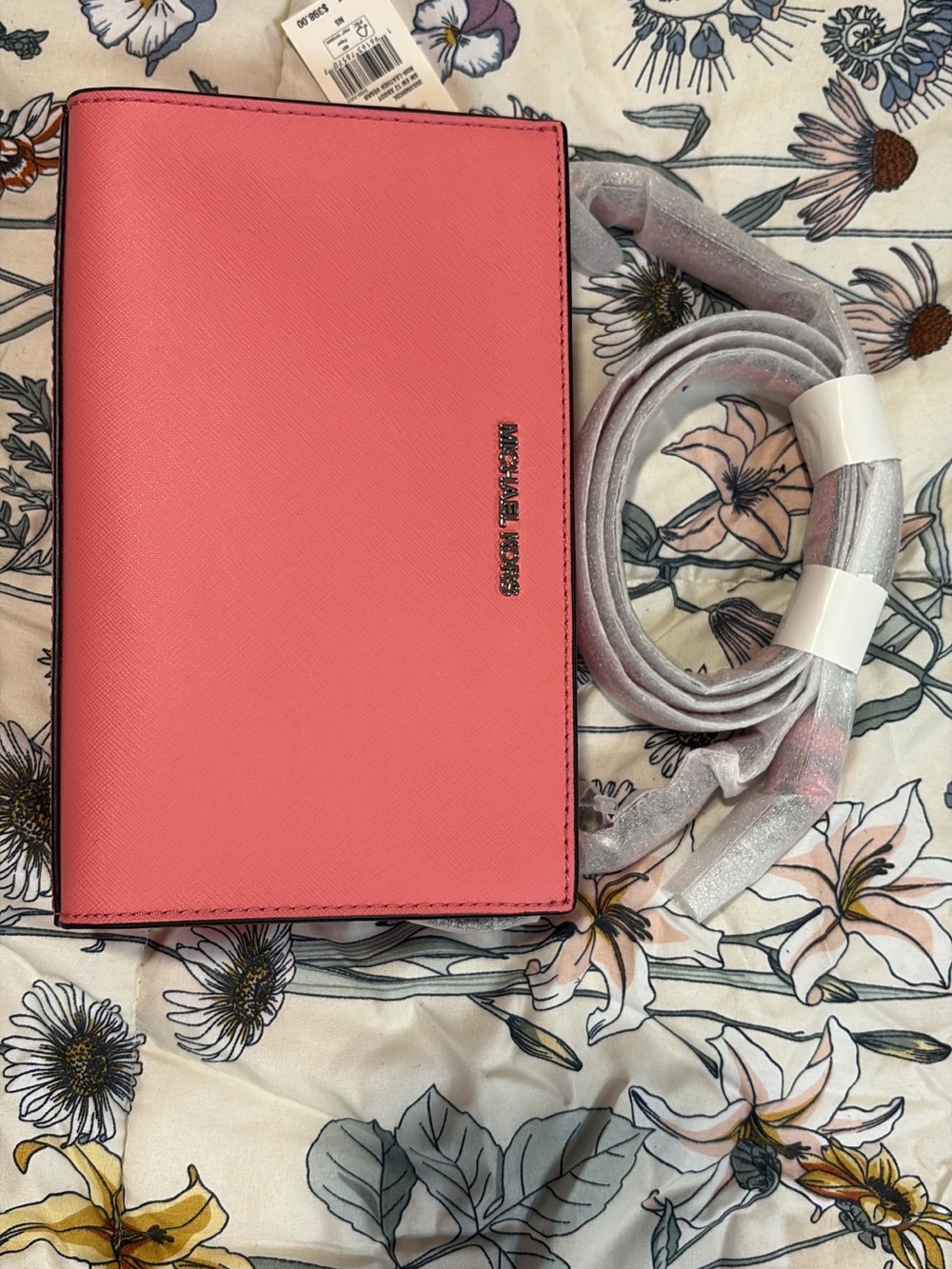 Michael Kors Coral Pink Crossbody Bag